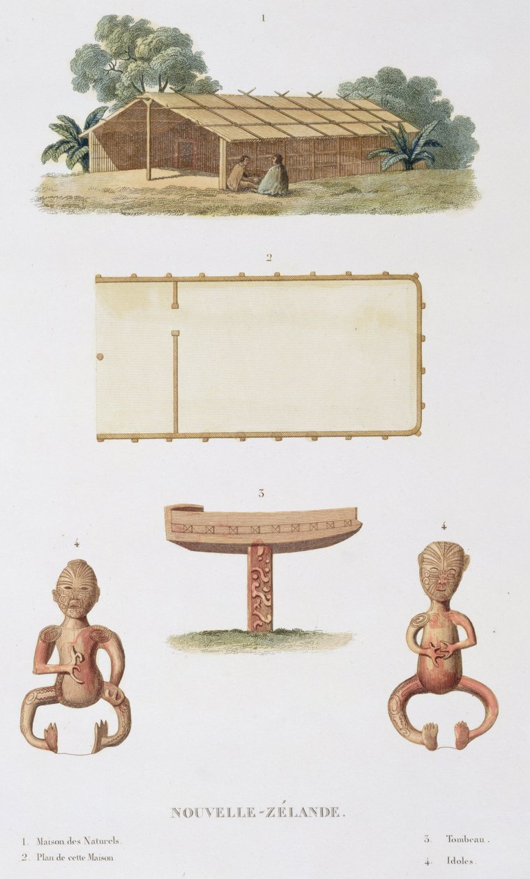1822, 1823, 1824 ve 1825 yıllarında La Corvette de Sa Majeste, La Coquille