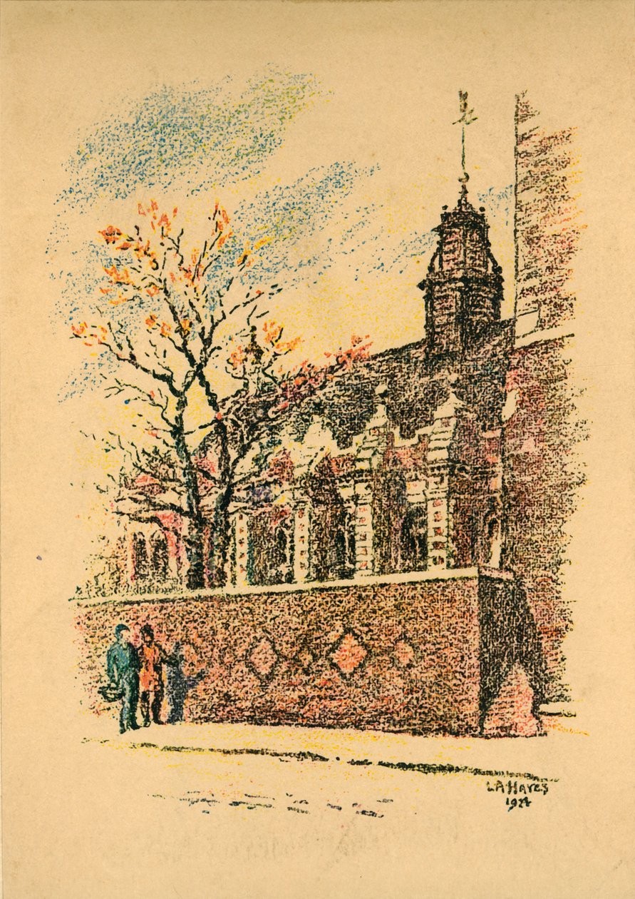 Lambeth Sarayı, 1924. by L. A. Hayes