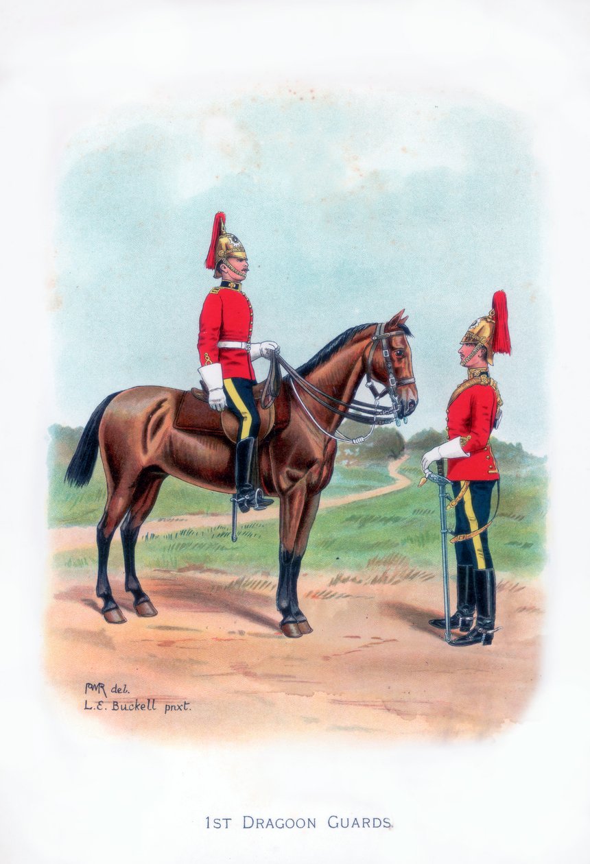 1. Ejderha Muhafızları, 1915. by L. E. Buckell