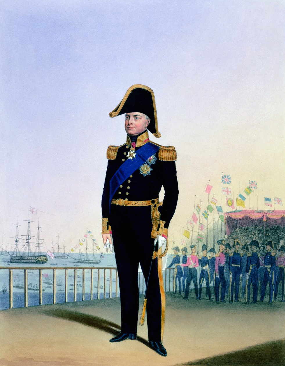 William IV, Birleşik Krallık Kralı, c1830-1837 by L Mansion