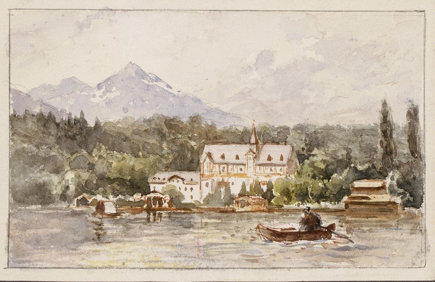  Bled-hotel Mallnern by Ladislav Benesch