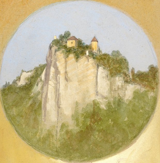 Bled Kalesi II by Ladislav Benesch