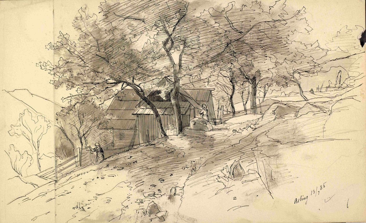 Jesenicahn üzerinde ahşap yazlık by Ladislav Benesch
