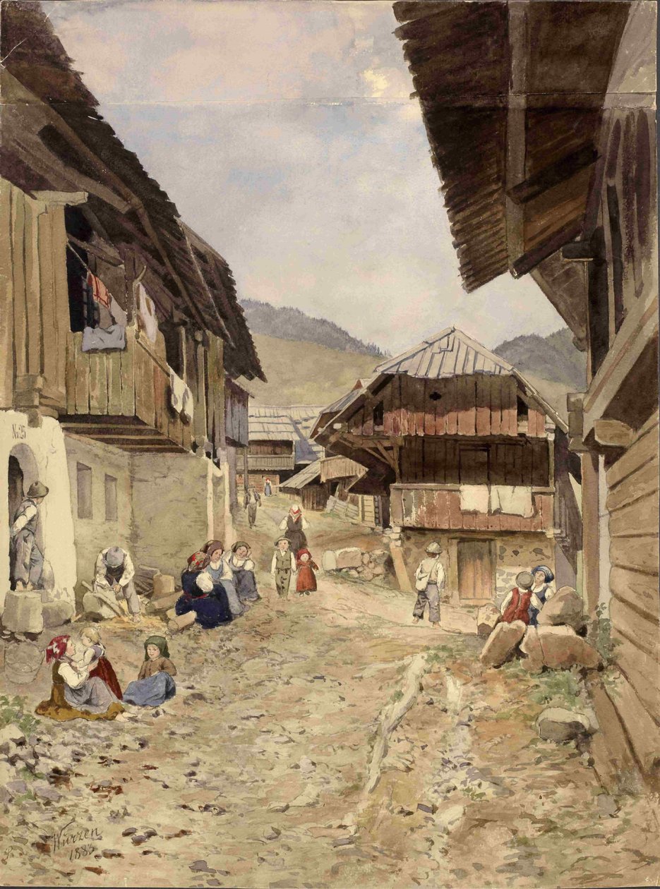 Podkoren-köy yaşamına bir bakış by Ladislav Benesch