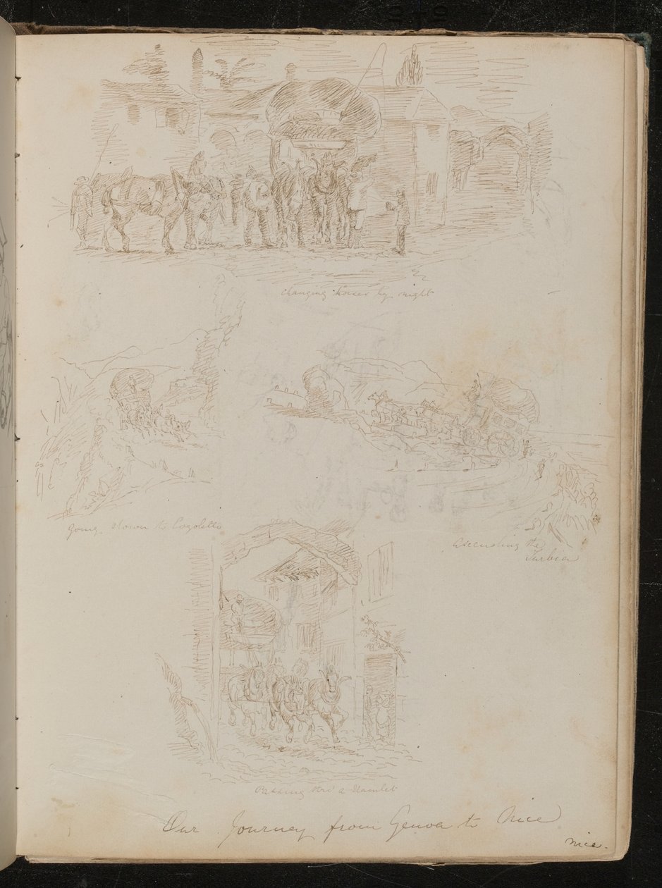 "Gece at değiştirmek", "La Goletto