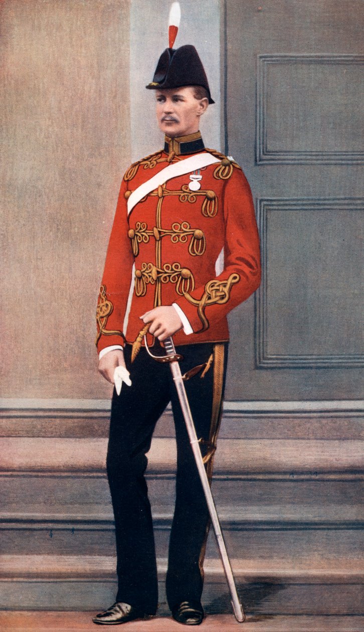 Teğmen Frederick Hugh Sherston Roberts, İngiliz askeri, 1902. by Lafayette