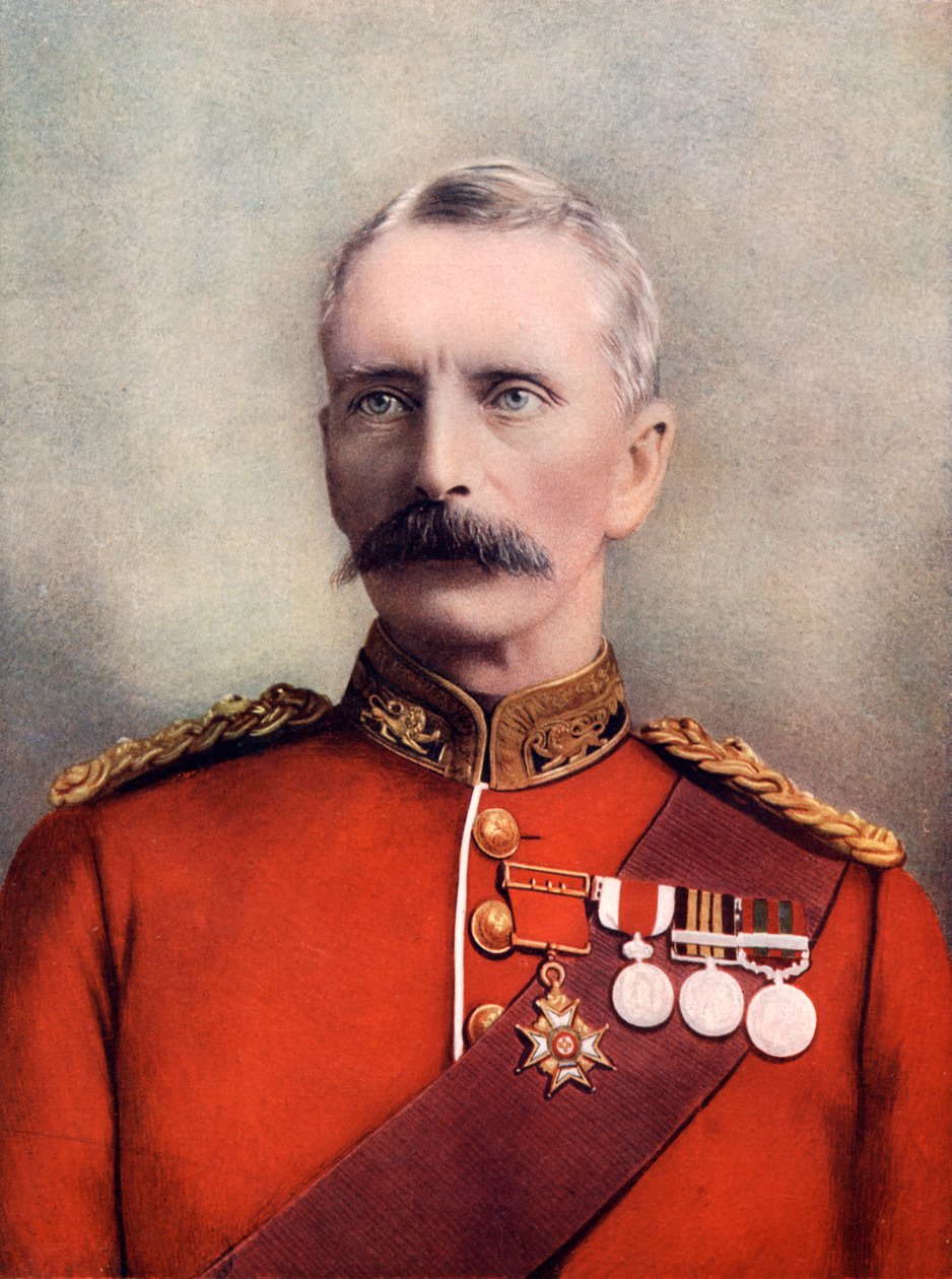 Tümgeneral Sir ERP Woodgate, İngiliz Askeri, c1900 1902. by Lafayette