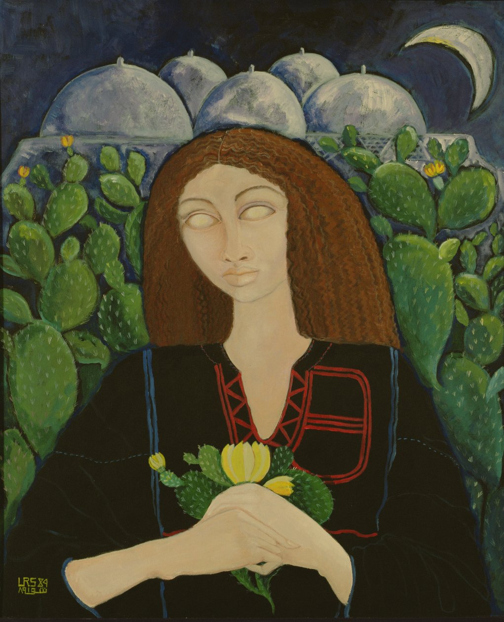 Dayanıklılık (Bölüm 2) (tuval üzerine akrilik) by Laila Shawa