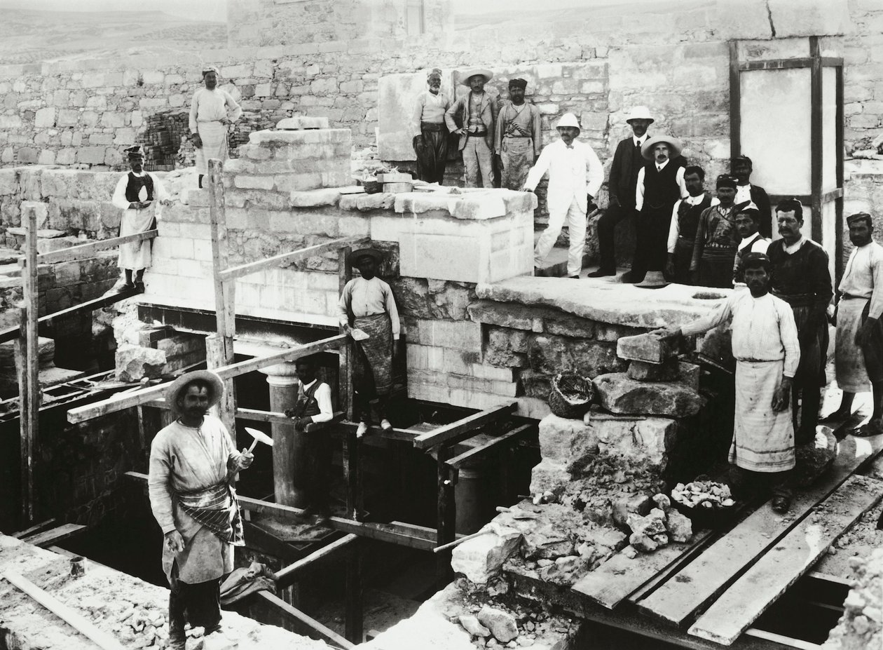 Arthur Evans, Minos Sarayı