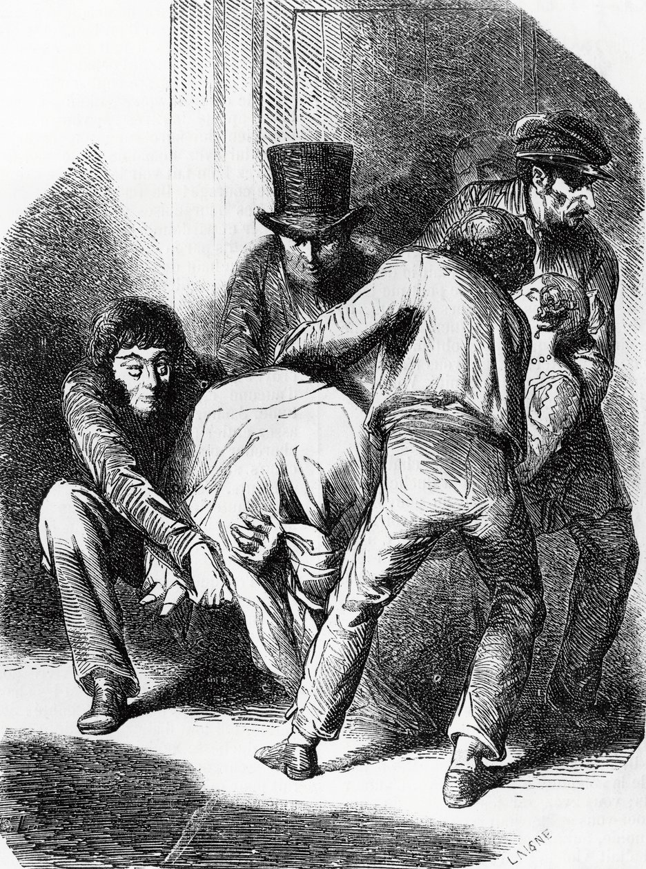 Langeais Düşesi için çizim, Honore de Balzac