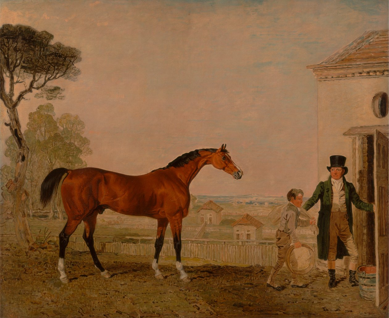 Marki Exeter's Stud, Burghley House'da 'Sultan' by Lambert Marshall