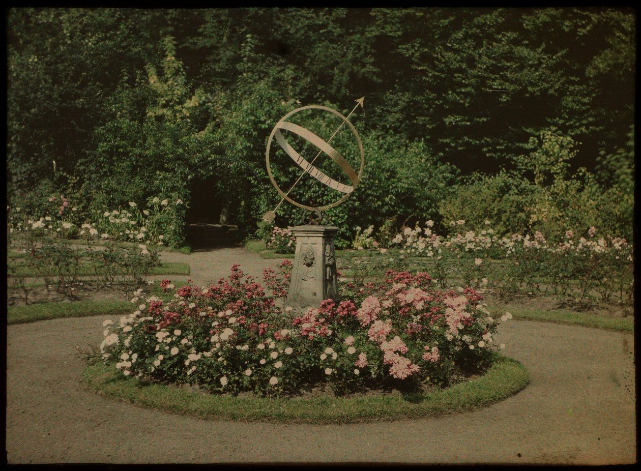 Kersbergen, Zeist evinin bahçesinde güneş saati by Lambertus Hendrik van Berk