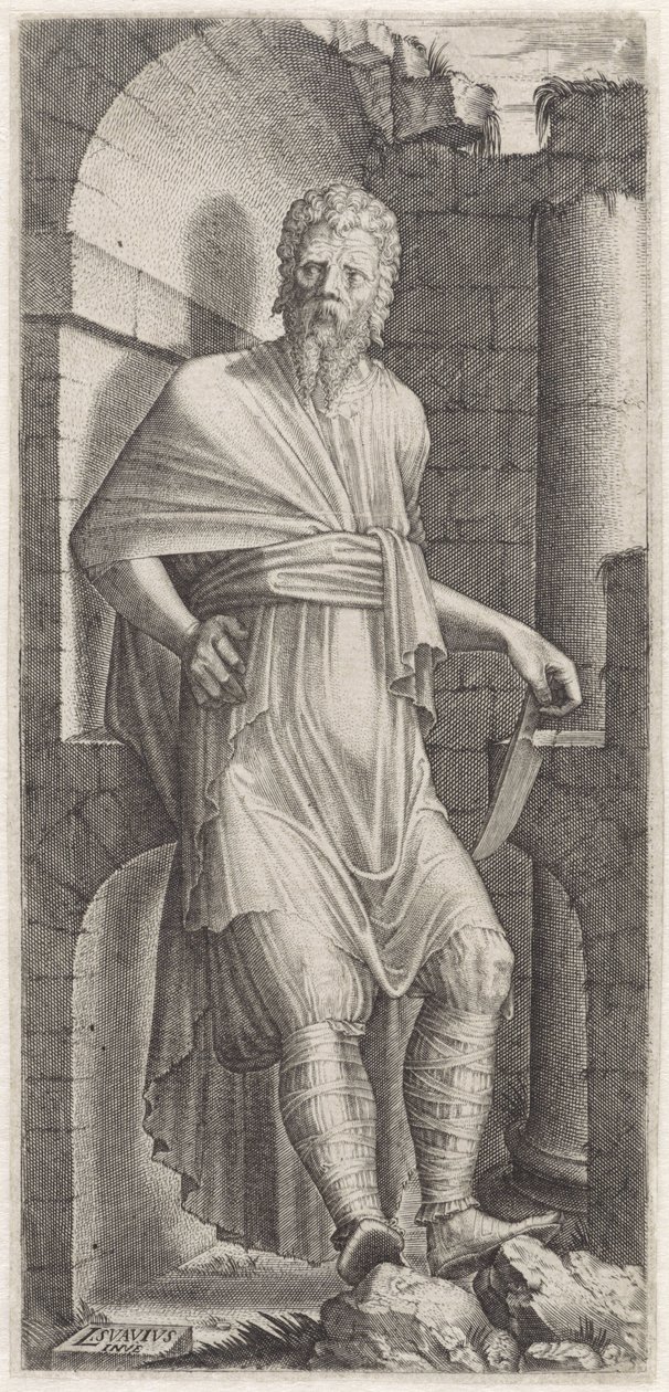 Havari Bartholomeos İsa, Oniki Havariler ve Pavlus (dizi başlığı) by Lambertus Suavius