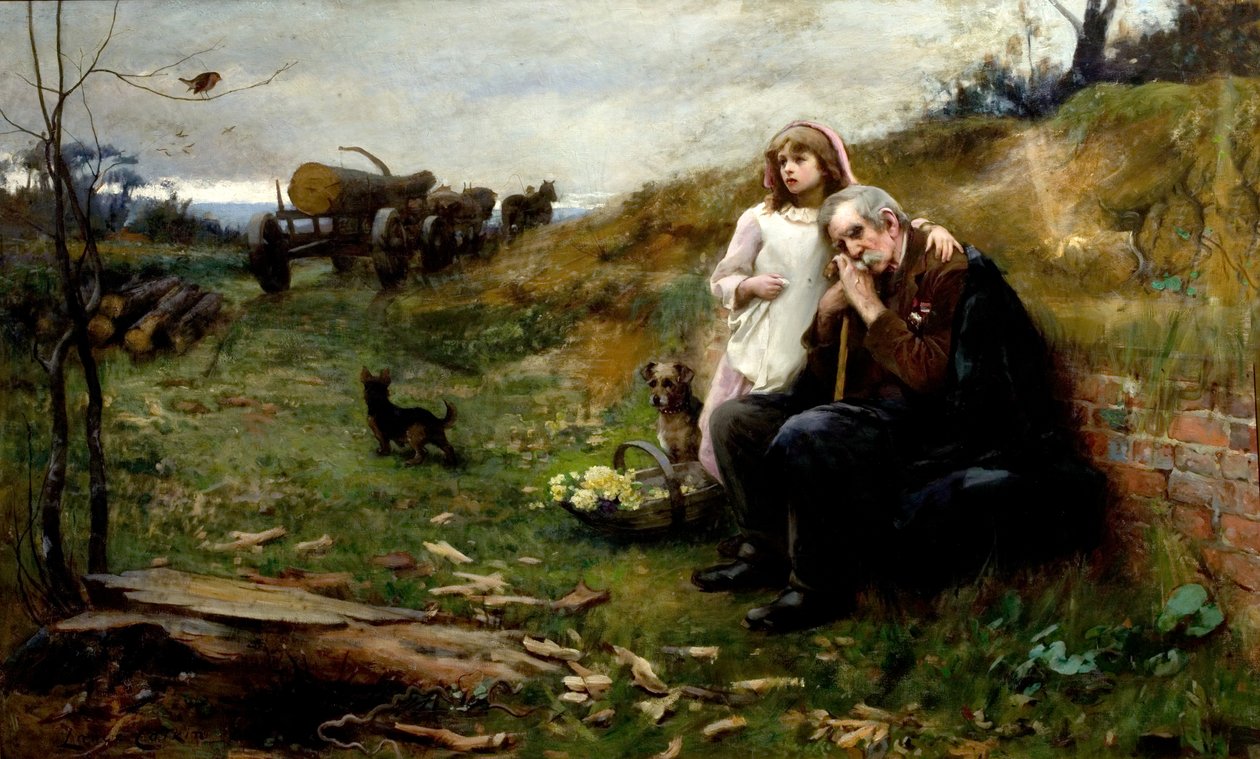 Hepsi Günün Parıltısı Olarak Geçip Giderken Diğerleri Filo Olarak Doğdu, 1888 by Lance Calkin