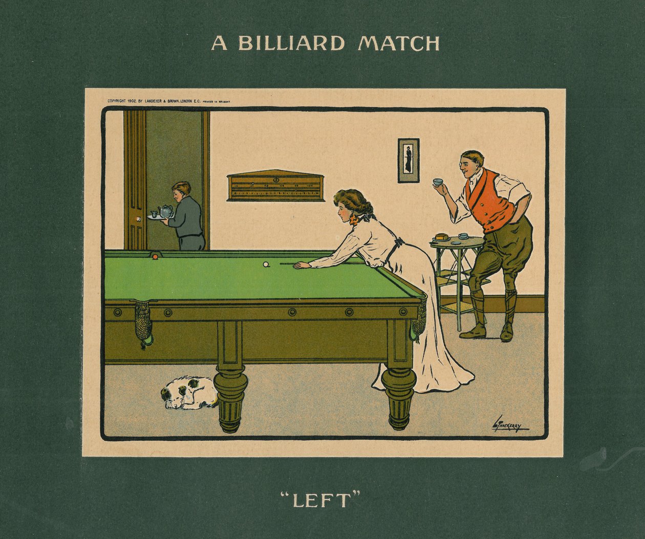 Bilardo Maçı - Sol by Lance Thackeray