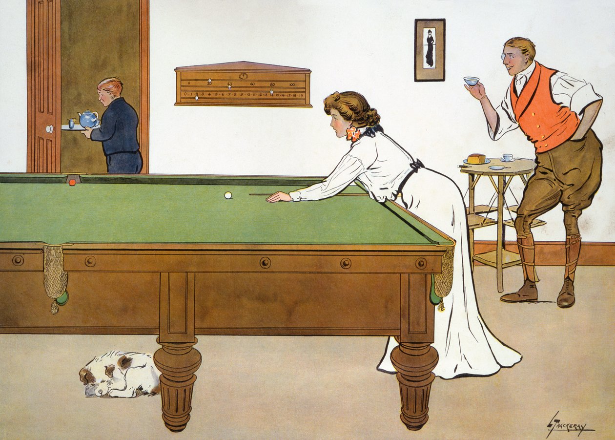 Bilardo Maçı by Lance Thackeray