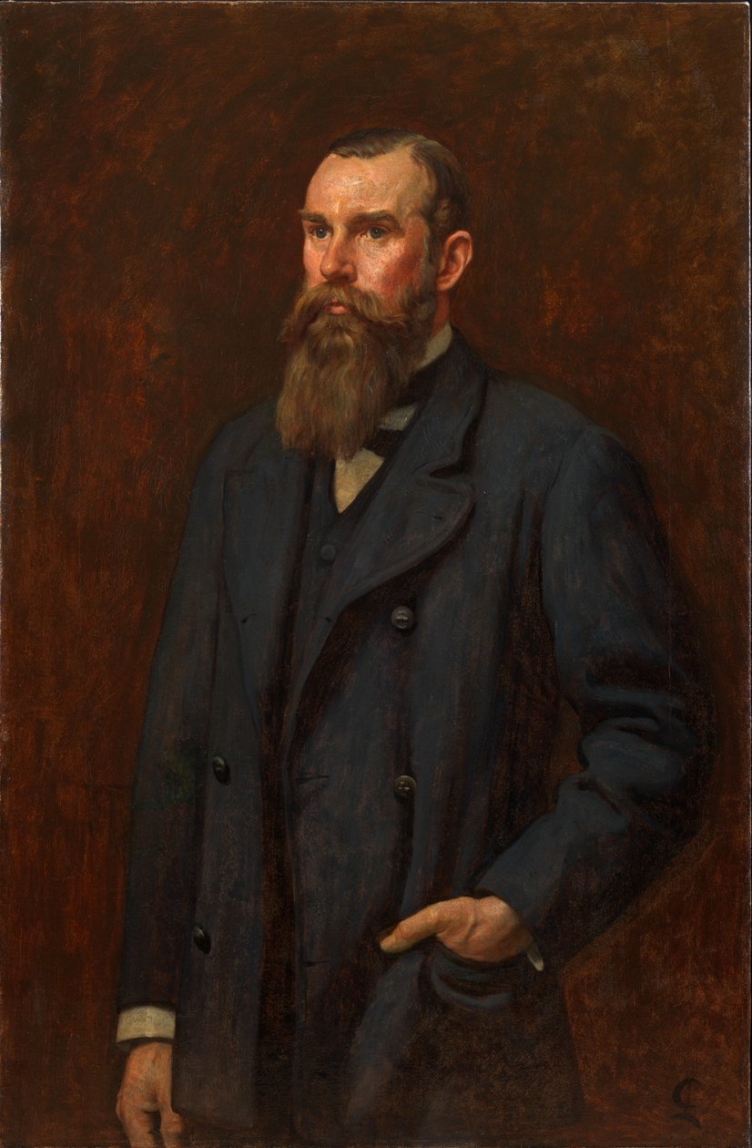 Joseph Sim Earle, 1884 dolayları (tuval üzerine yağlı boya) by Lance Calkin