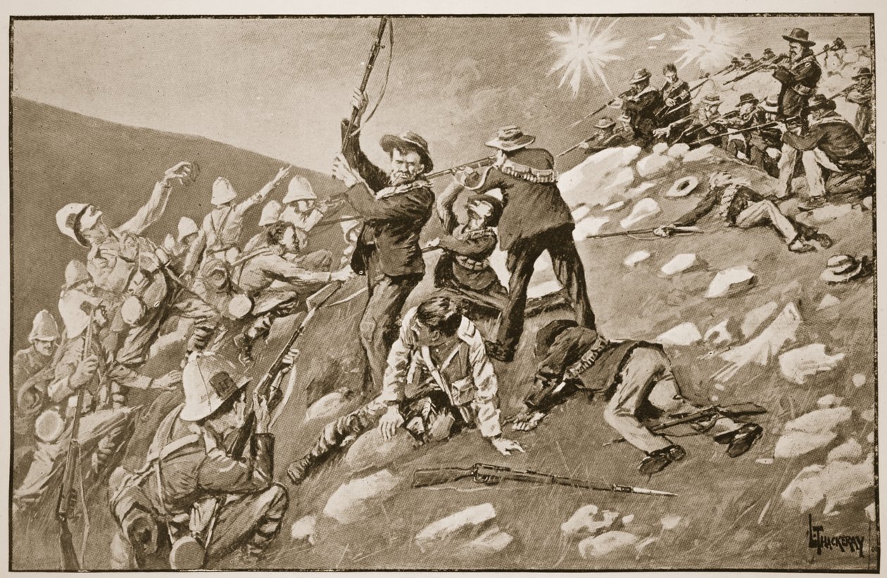 The charge of the Inniskillings: the Battle of Pieter