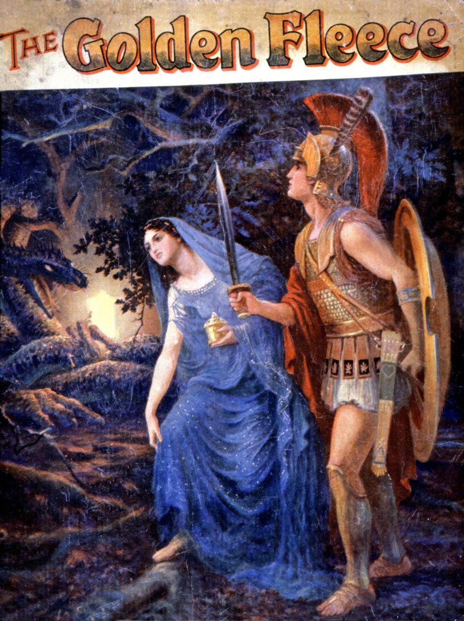 Jason ve Hera, 1900 dolayları (resim) by Lancelot Speed