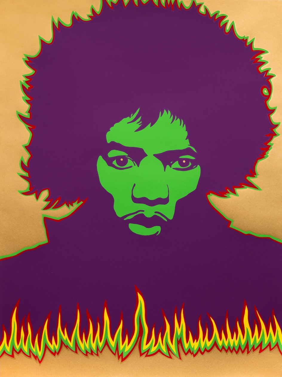 Hendrix - Yangın, 1967 by Larry Smart