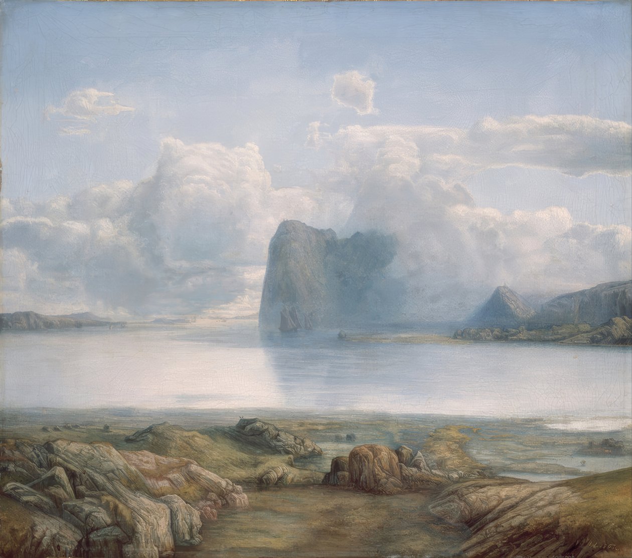 Borgoya adası by Lars Hertervig