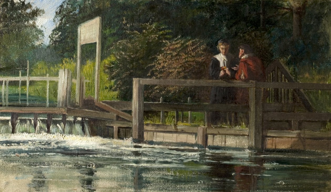 Deneme Yeri (gemiye serilmiş tuval üzerine yağlıboya) by Laslett John Pott