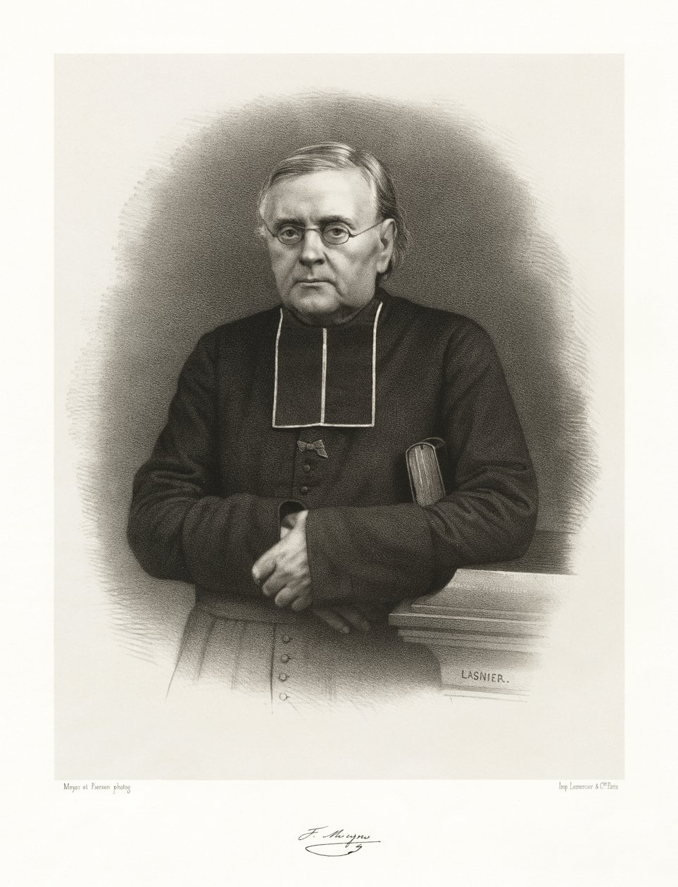 François Napolyon Marie Moigno, 1865-66 by Lasnier