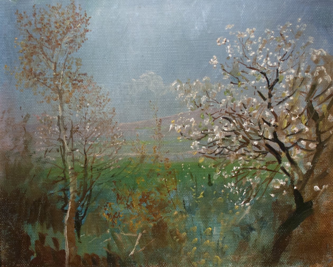 Blossoming_treenMagyar: Viragzo hayranı by Laszlo Mednyanszky