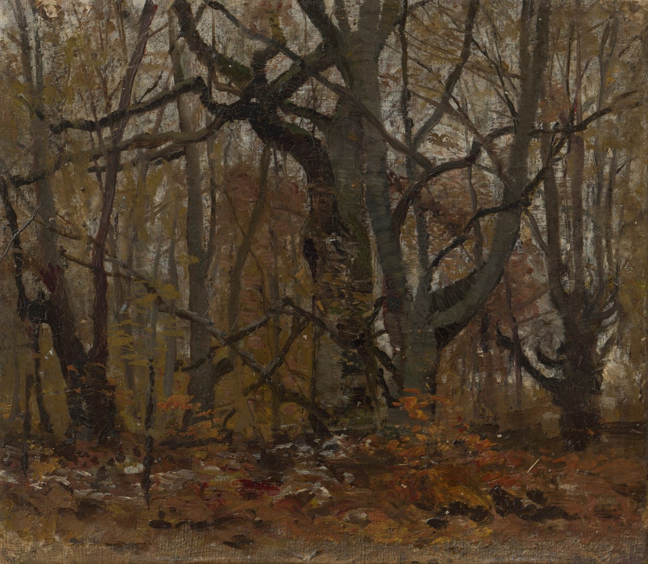 Sonbahar Ormanı by Laszlo Mednyanszky