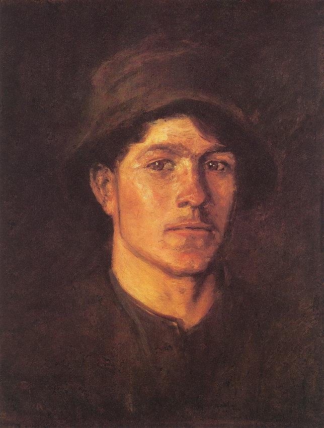 köylü delikanlı by Laszlo Mednyanszky