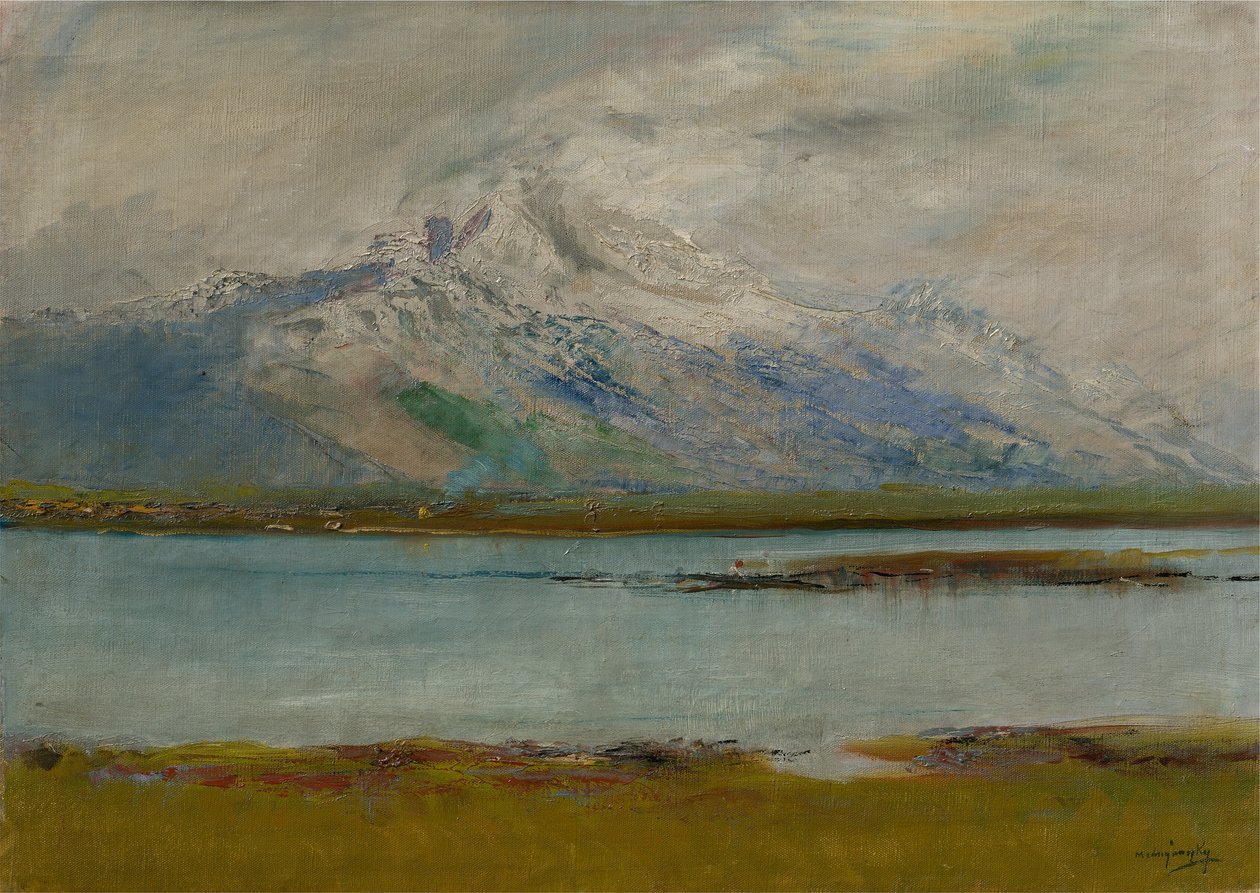 Tatra manzarası, 1890-95 by Laszlo Mednyanszky