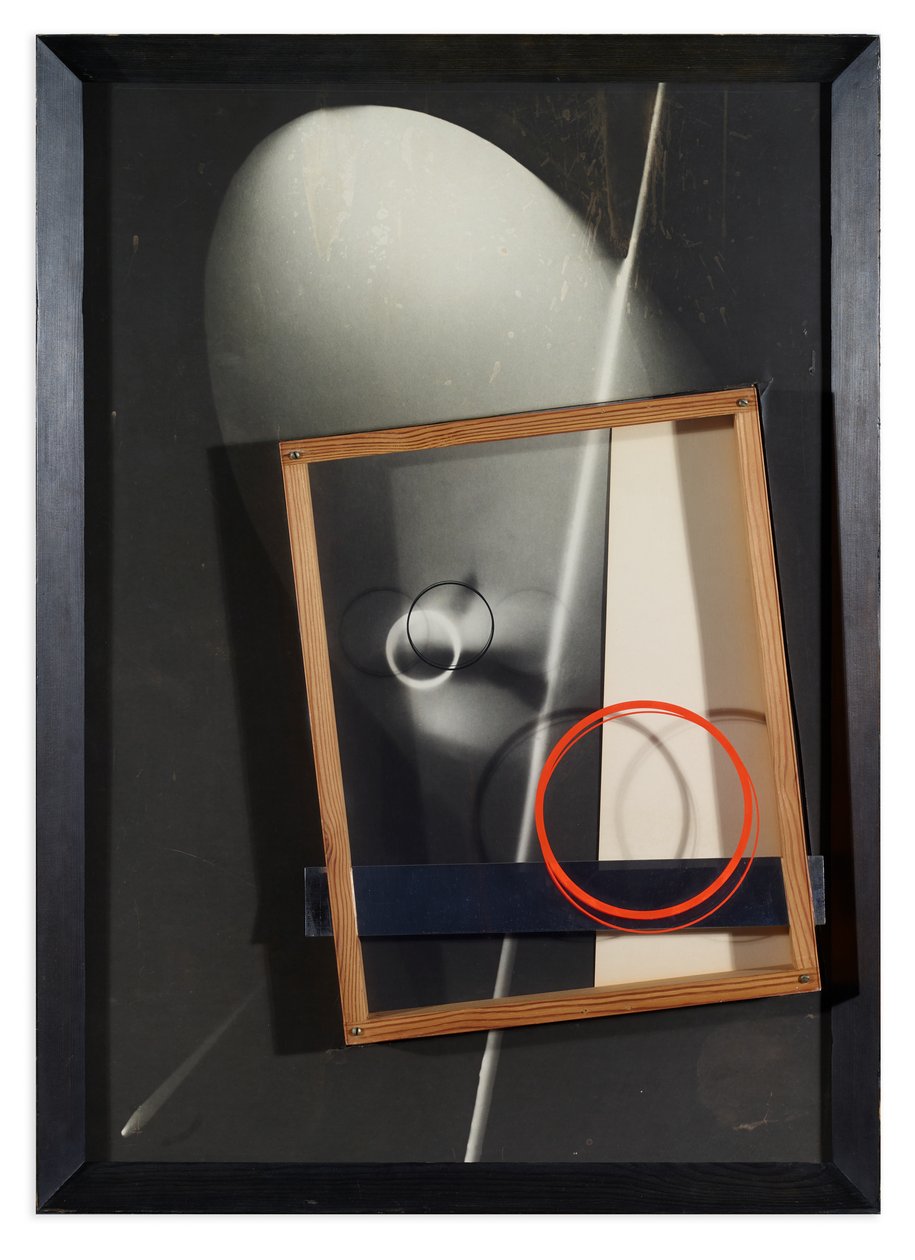 Kompozisyon - Asamblaj - Fotogram, 1926 by Laszlo Moholy Nagy