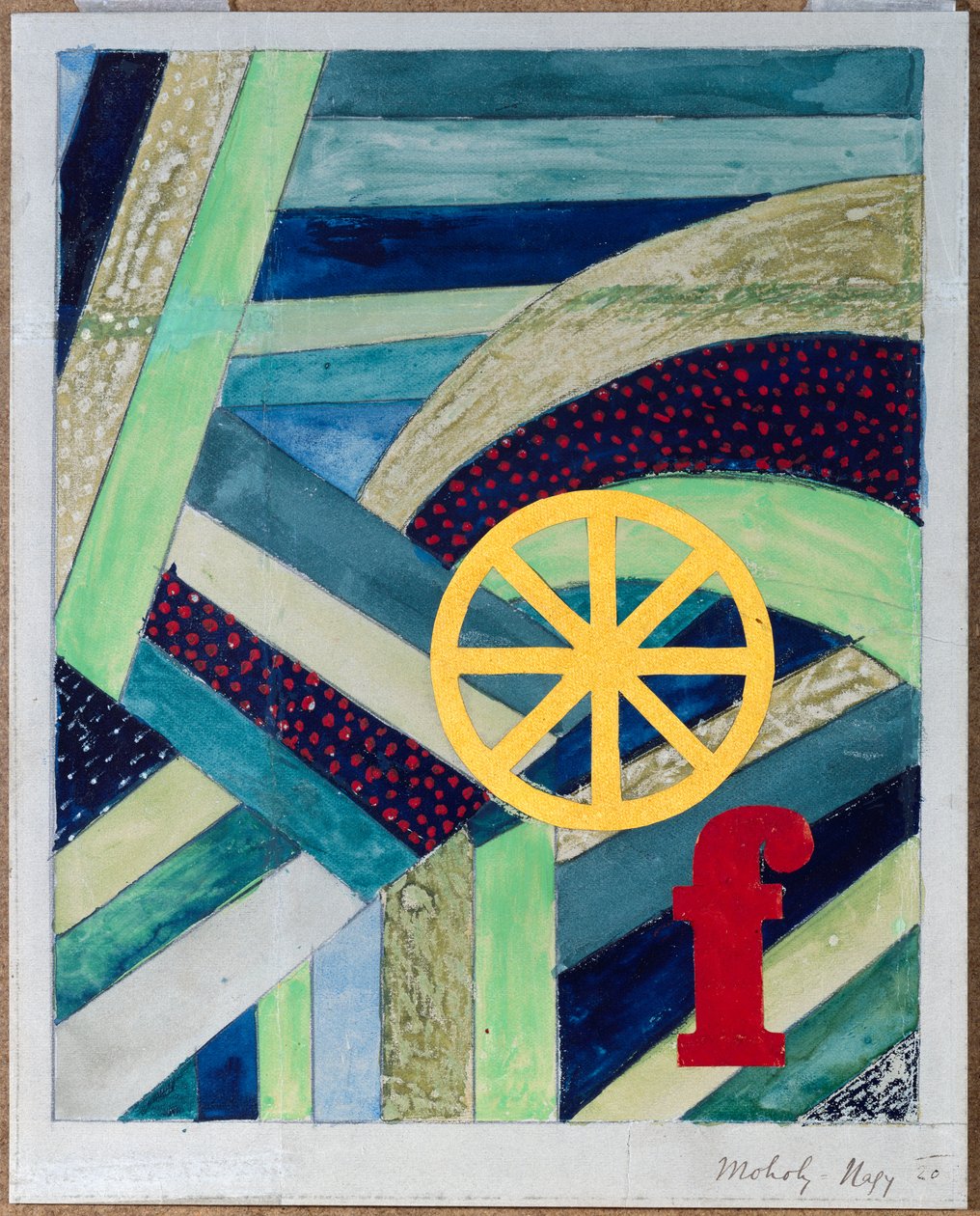 sahada F, 1920 by Laszlo Moholy Nagy