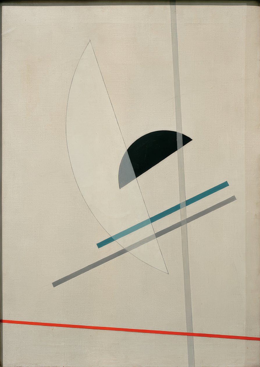 kompozisyon by Laszlo Moholy Nagy