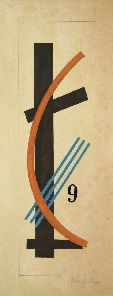 9 numara by Laszlo Moholy Nagy