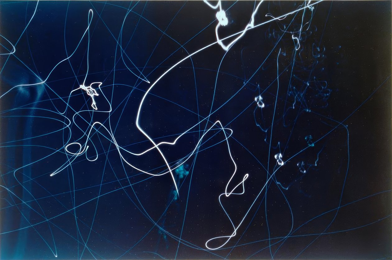 Ohne Titel (3 çekim trafik ışığı) by Laszlo Moholy Nagy