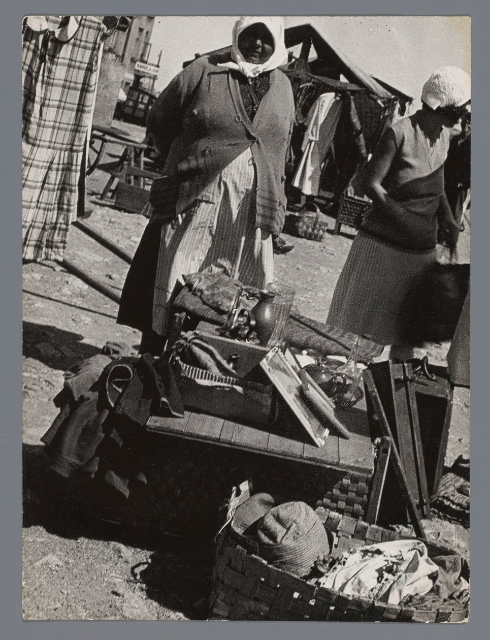 Turku, Finlandiya'da bit pazarı Marktweiß in Åbo (Turku) Finlandiya (nesne üzerindeki başlık) by Laszlo Moholy Nagy