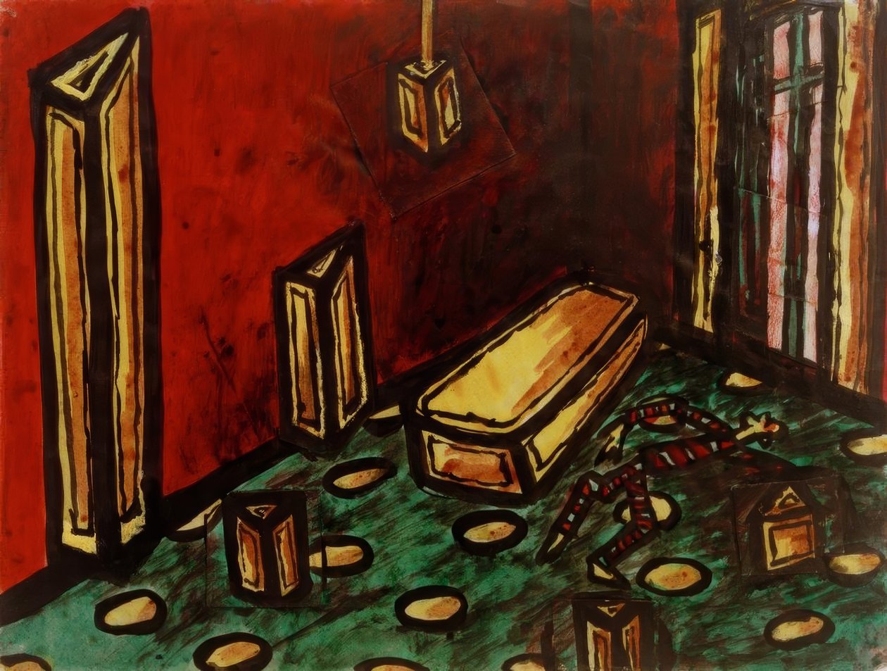 Salon bei Lissi by Laszlo Moholy Nagy