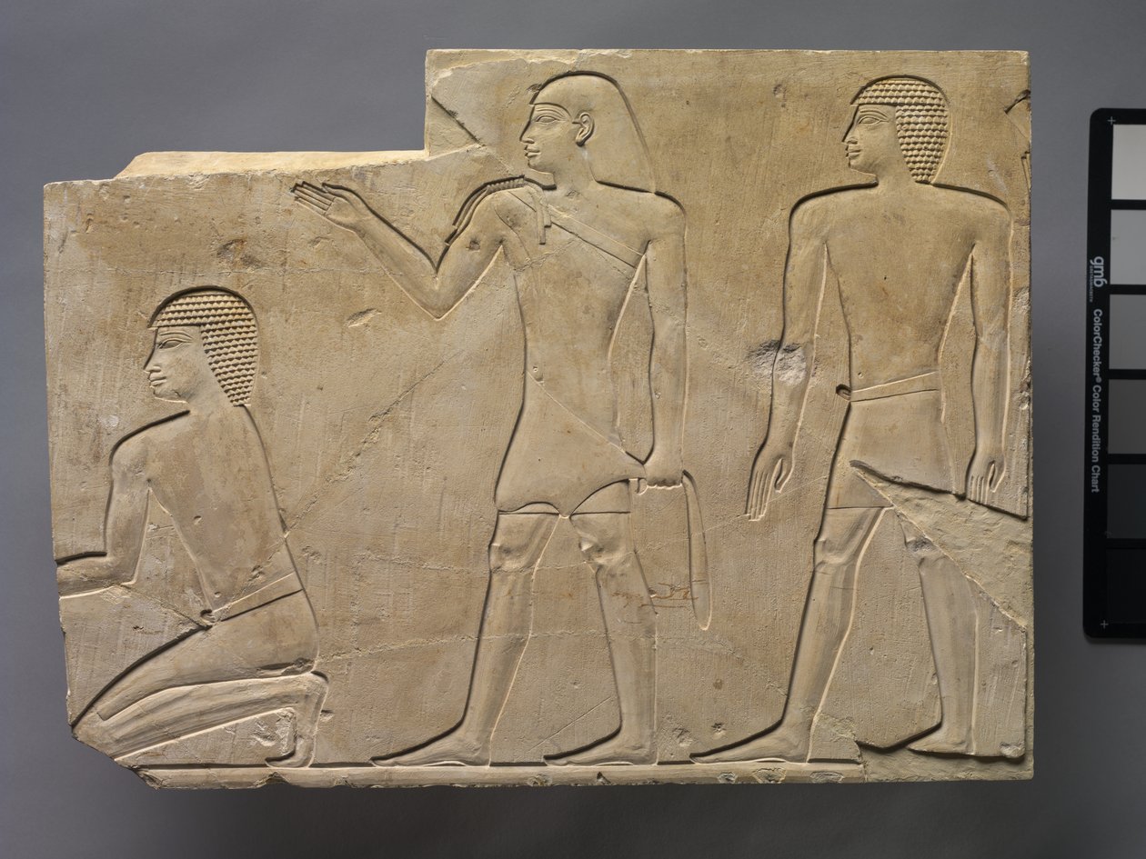 Cenaze Ayinlerini Gerçekleştiren Rahipler, MÖ 667-647 dolayları by Late Period Egyptian
