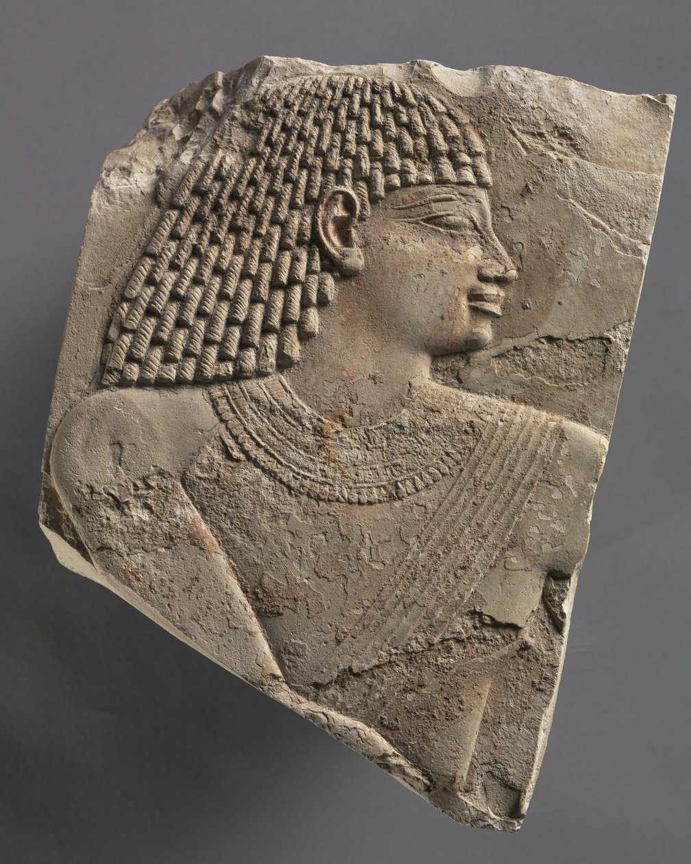 Bir Adamın Küçük Başı, MÖ 667-647 dolayları by Late Period Egyptian