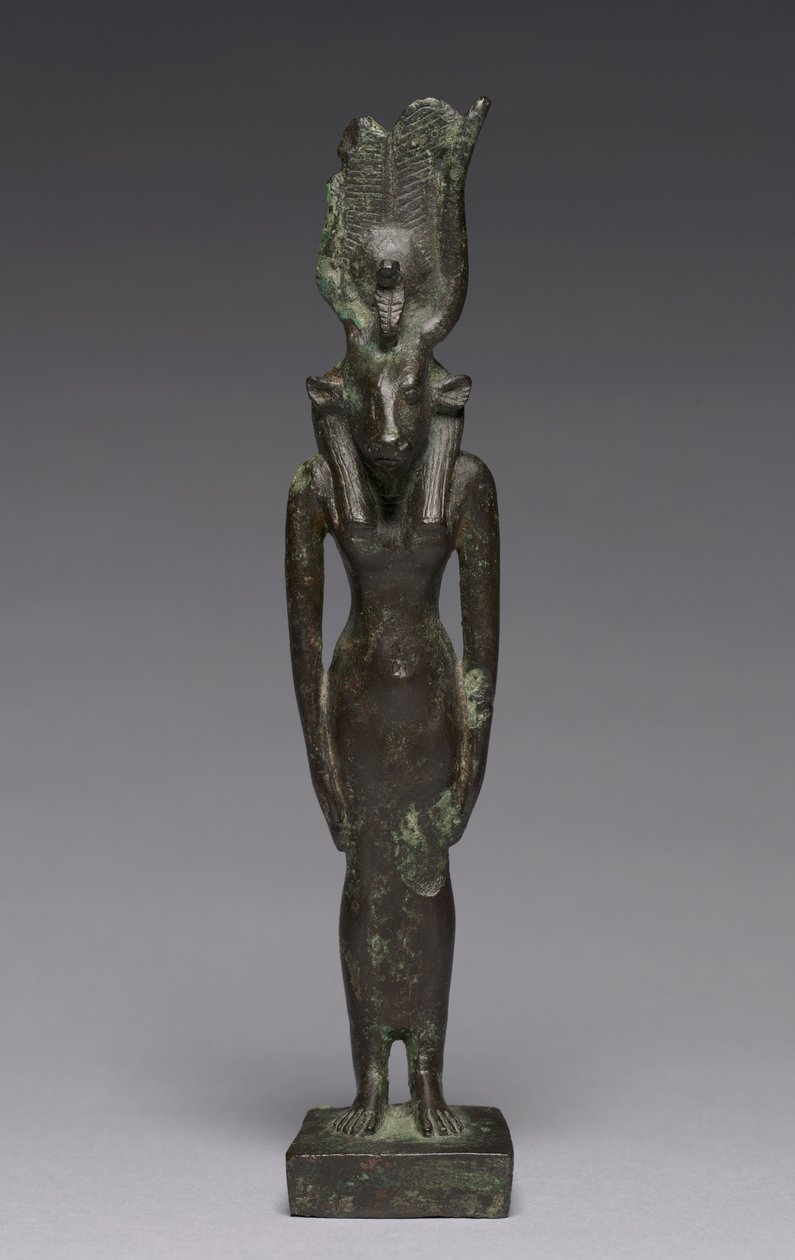 Hathor Heykelciği, MÖ 664-30 by Late Period Egyptian