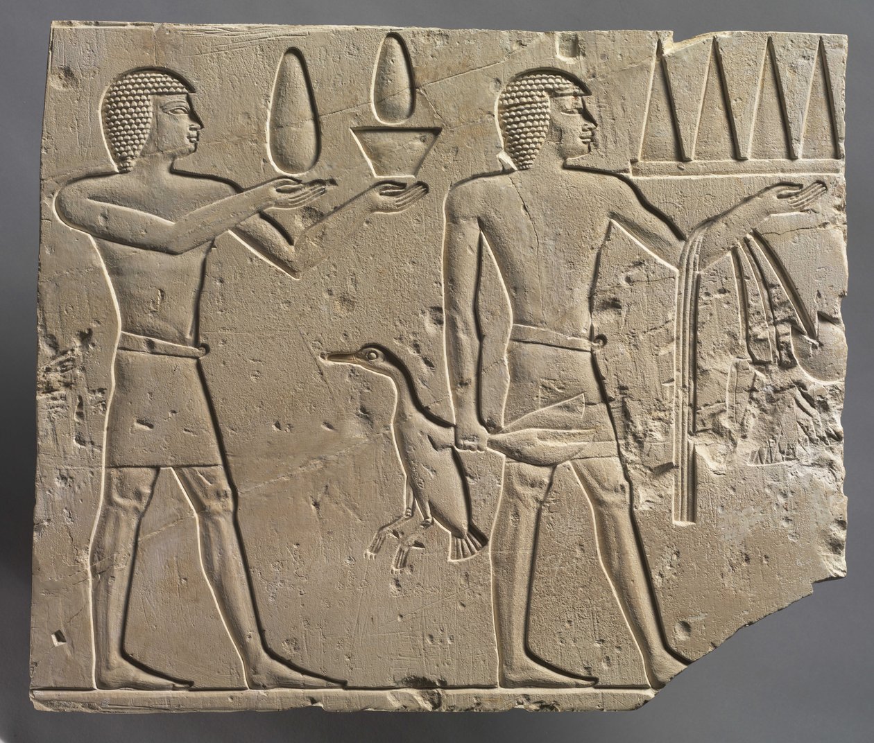 İki Teklif Taşıyıcısı, MÖ 667-647 dolayları by Late Period Egyptian