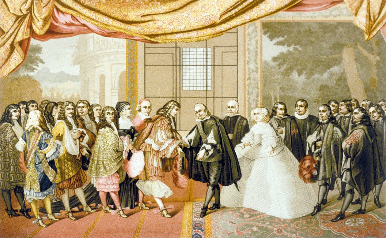 Louis XIV ve Philippe IV arasında Isle des Faisans