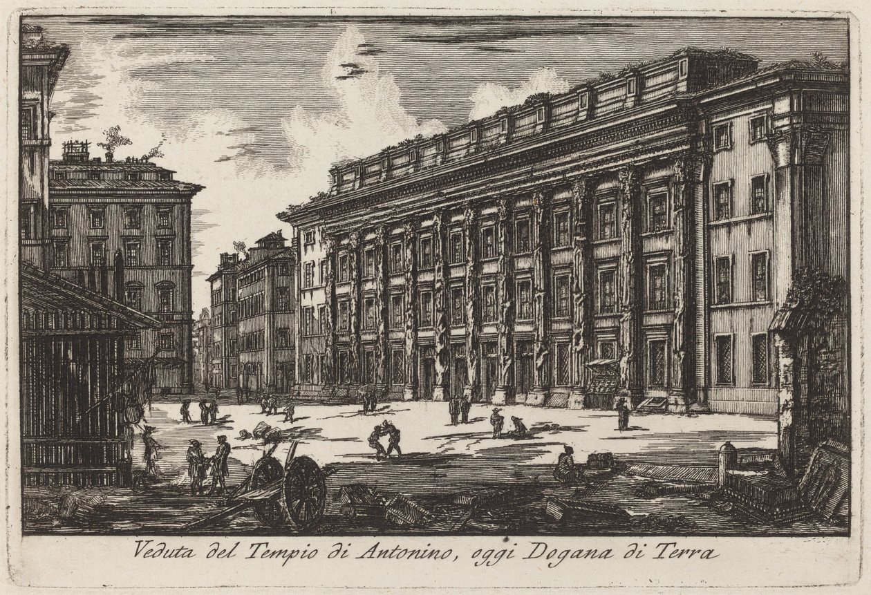 Hadrianium by Laura Piranesi after Giovanni Battista Piranesi