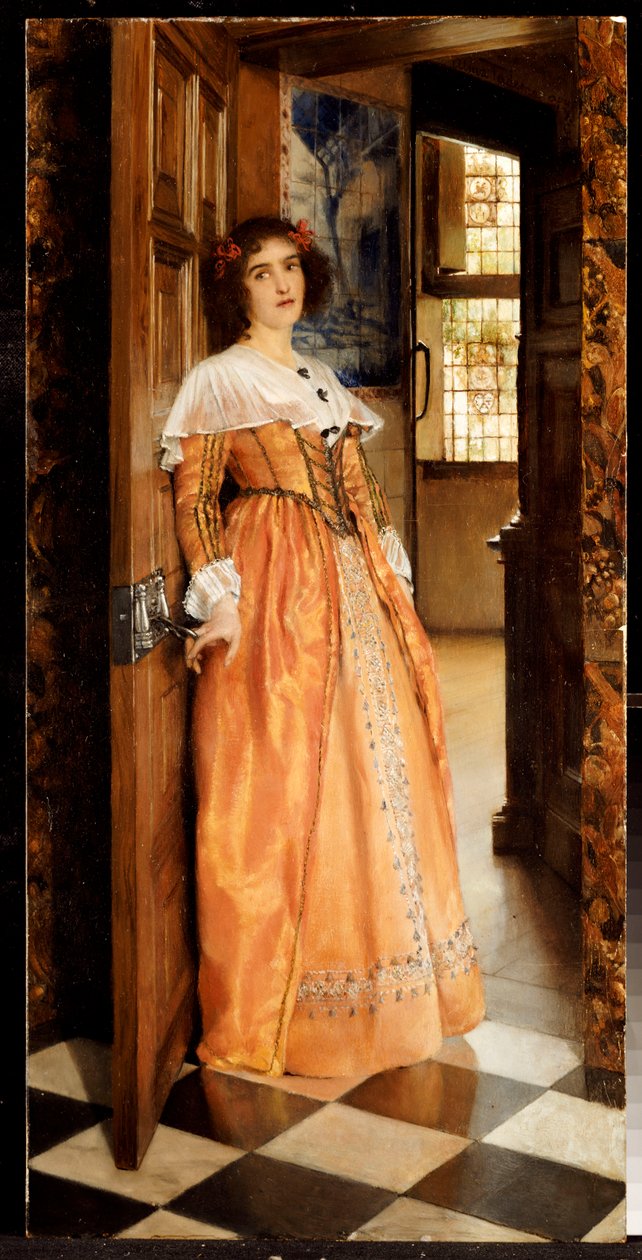 Kapıda, c.1898 by Laura Theresa Alma Tadema