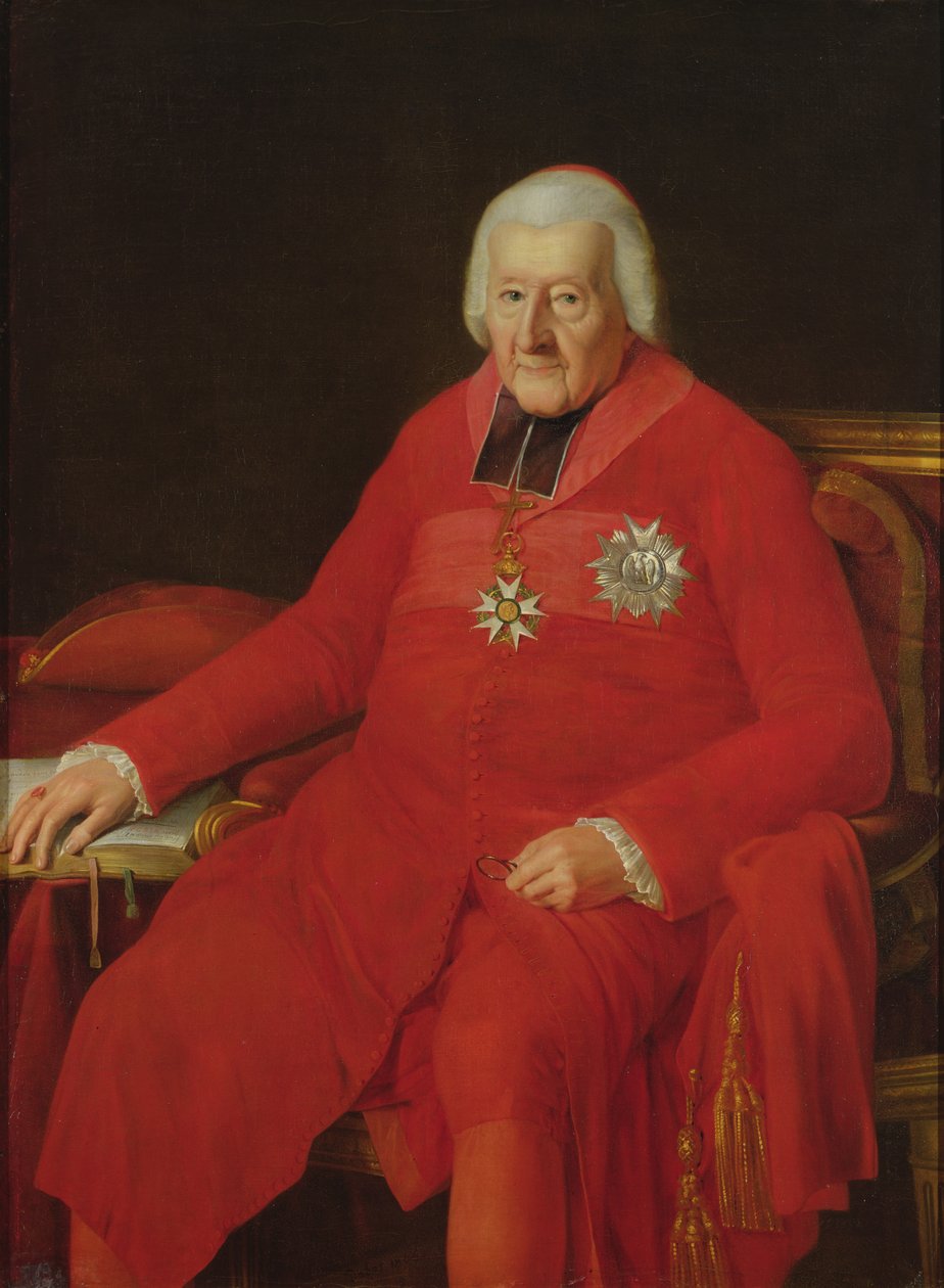 Kardinal Jean-Baptiste de Belloy-Morangle (1709-1808) by Laurent Dabos