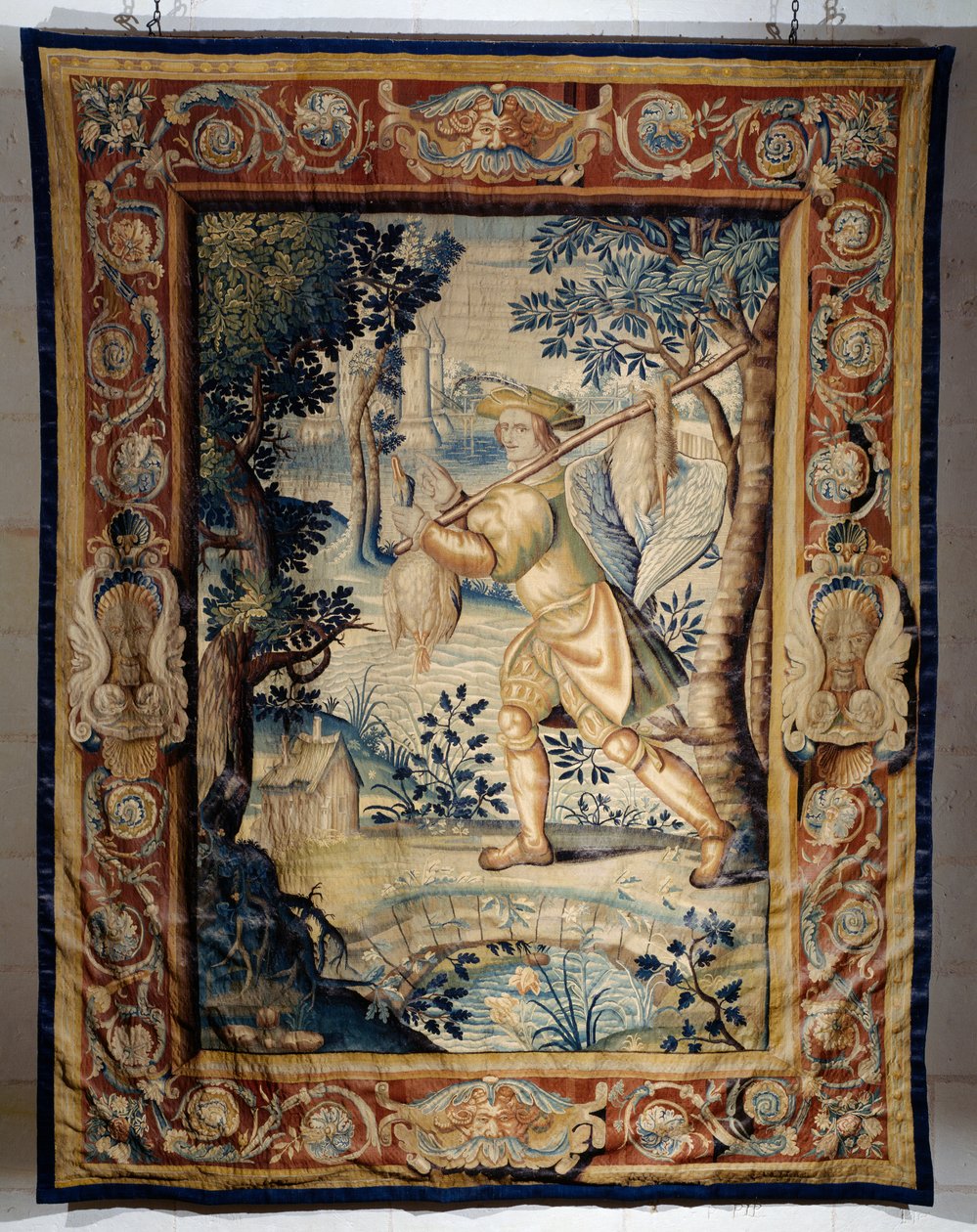 Oyun taşıyıcı, Francis I Hunts serisinden goblen by Laurent Guyot