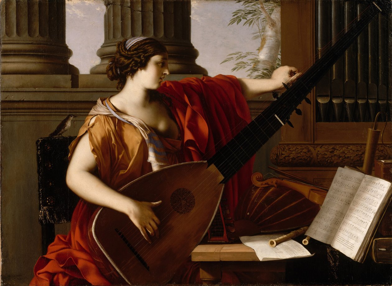 Müzik Alegorisi, 1649 by Laurent de la Hyre