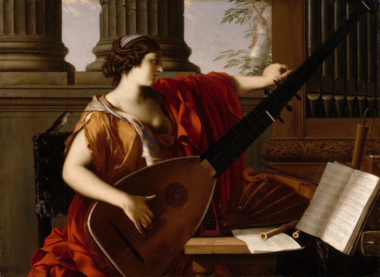Müzik Alegorisi, 1649. by Laurent de la Hyre