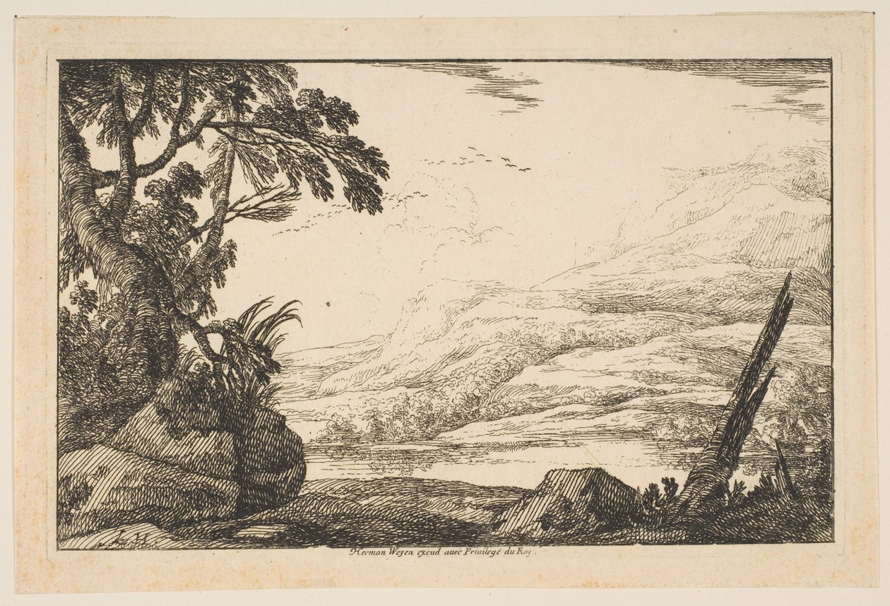 Ağaç Kümesi, 1640. by Laurent de la Hyre